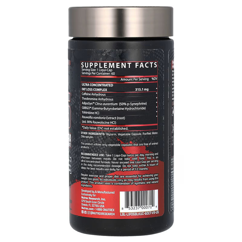 LIPO6 BLACK ULTRA